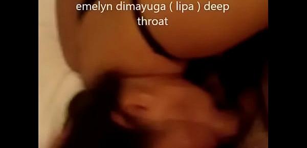  Emelyn dimayuga Lipa batangas deep throats white cock